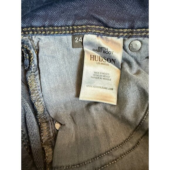 NWT Hudson Women's Jeans Beth Mid Rise Baby Boot Cut Sizes 24, 26 - Picture 7 of 13
